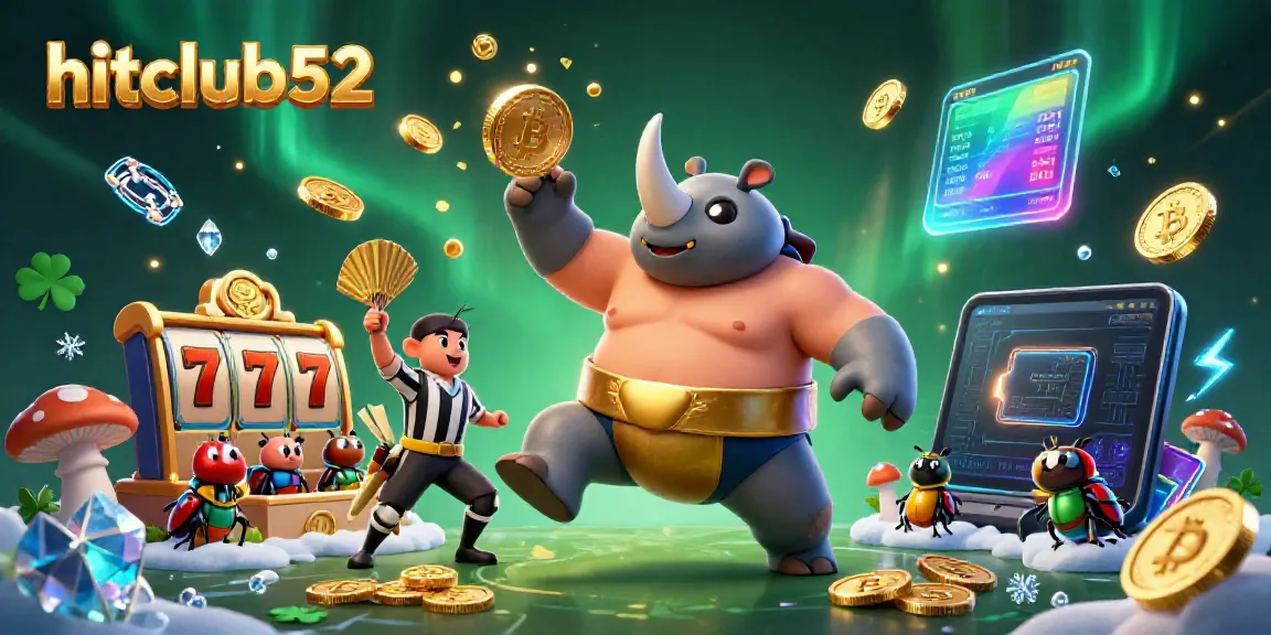 Experience exhilarating gameplay with hitclub52's dynamic casino scene featuring a beetle champion.