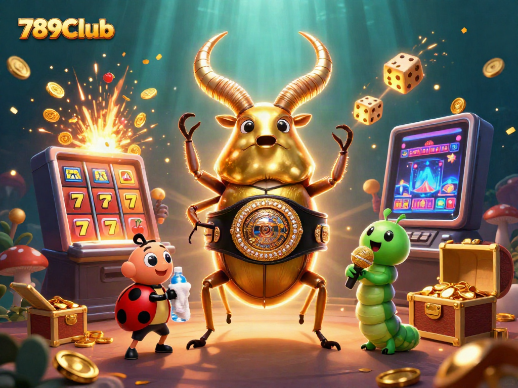 Experience the thrilling gameplay of 789Club with vibrant slot machines and dazzling characters in action.