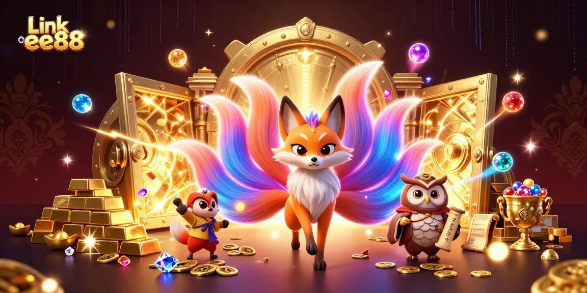 Win big at link ee88 with vibrant casino spirit characters and golden treasures!