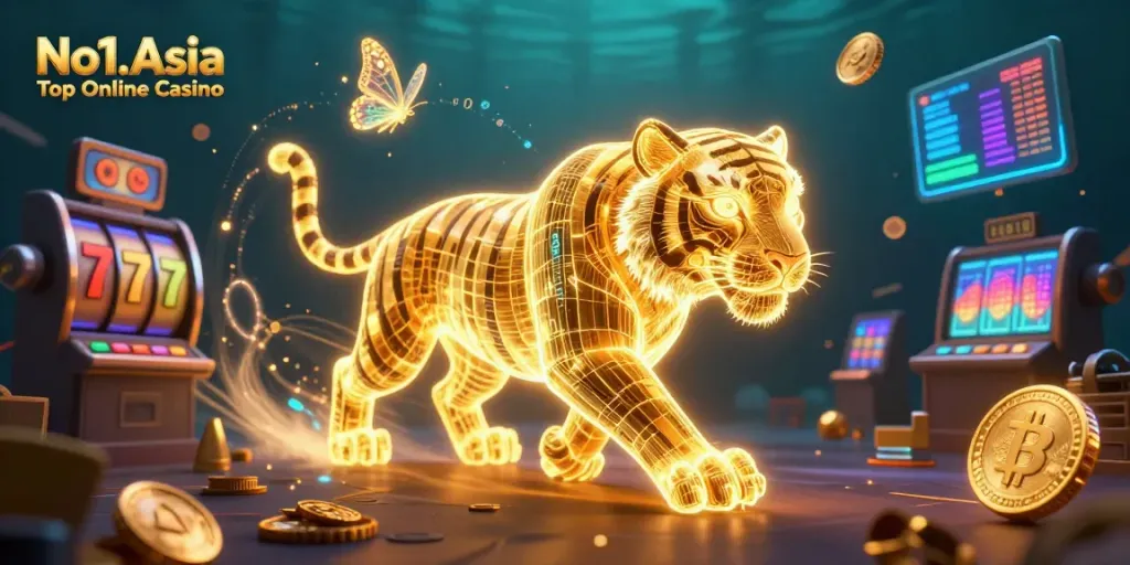 Experience thrilling gameplay at No1.Asia Top Online Casino, featuring vibrant characters and immersive gaming elements.
