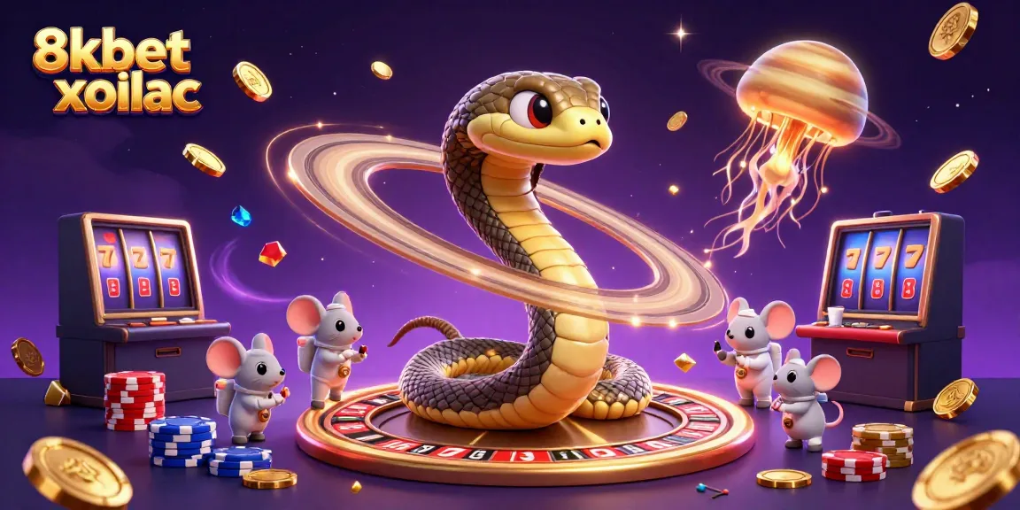Experience vibrant gaming with 8xbet xoilac as cosmic characters engage in dynamic betting.