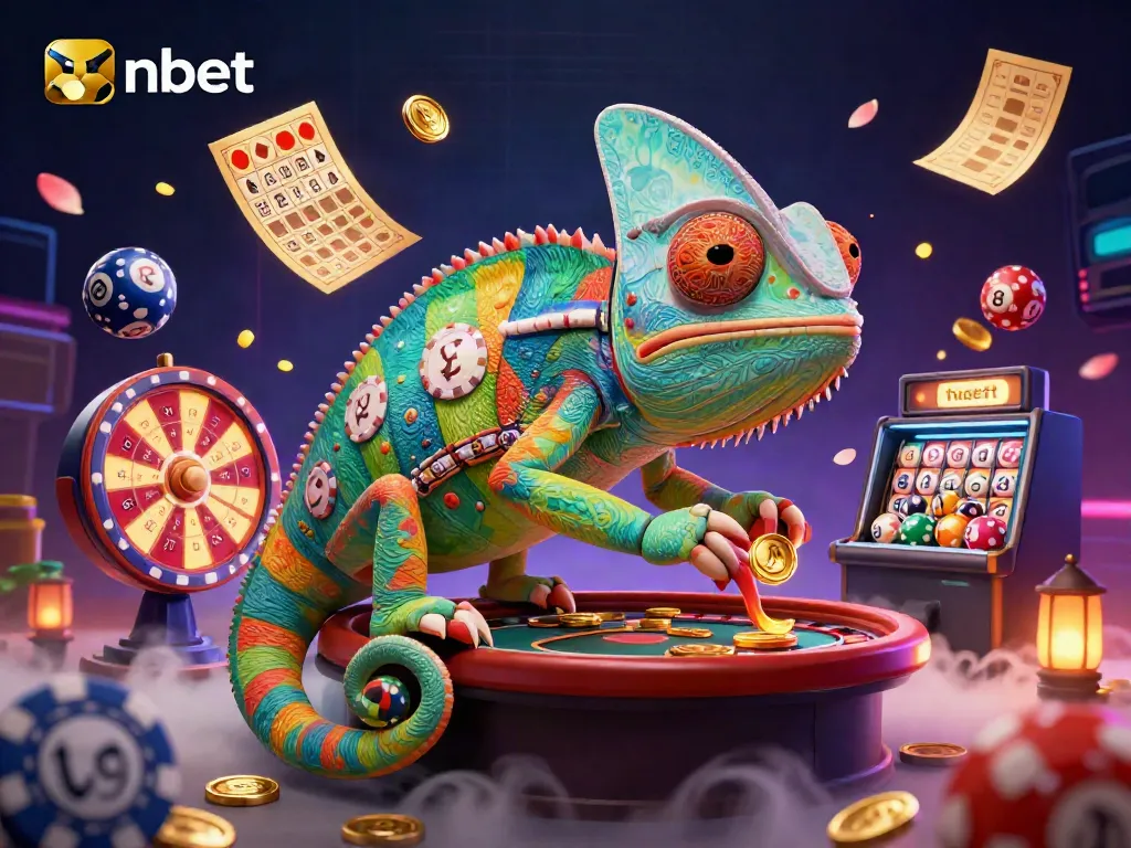 Engage in exciting gameplay at nbet with vibrant lottery balls and captivating casino elements galore.