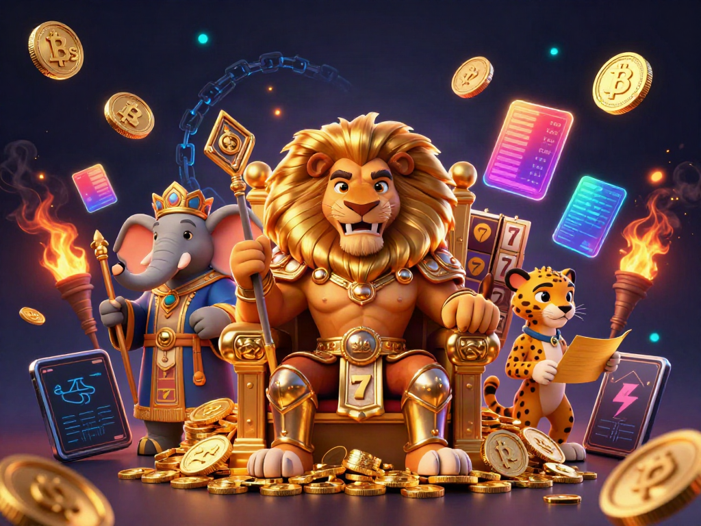 Experience thrilling action in the vibrant world of 8s casino gaming with lively characters.