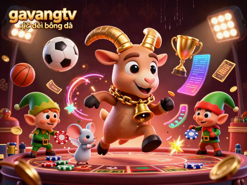 Experience gavangtv trực tiếp bóng đá with thrilling casino adventures featuring animated characters and dynamic sports elements.