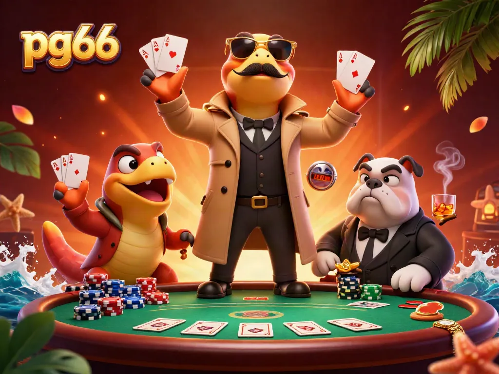 See pg66 raptors cleverly disguised as a person entering a casino with gambling elements.