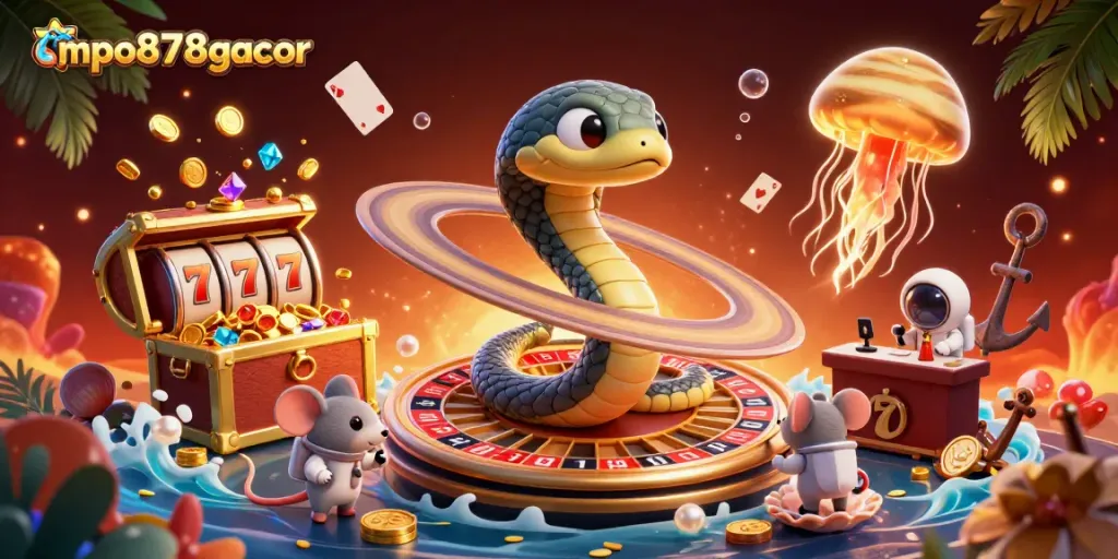 Menjajakan kemenangan maxwin di mpo878gacor dengan gameplay slot yang memukau dan karakter aktif di galaksi.