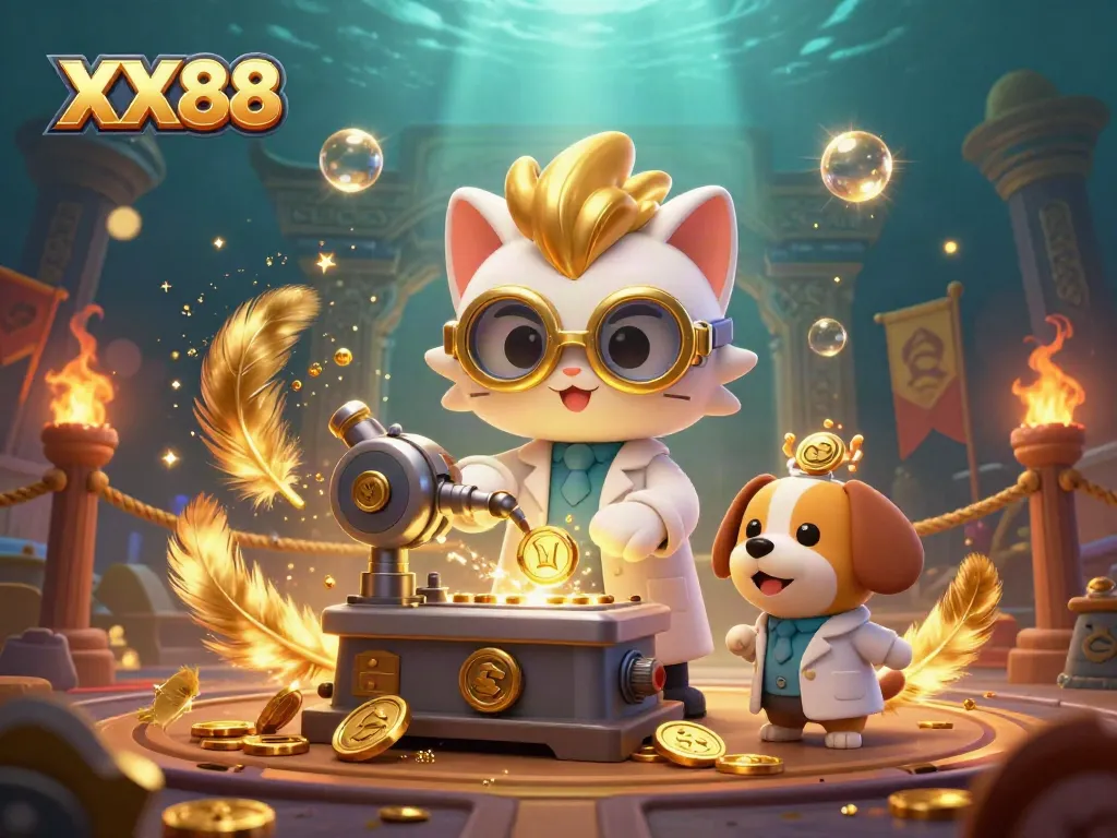 Experience the thrill of XX88 with captivating slots, vibrant gold coins, and exciting gameplay.