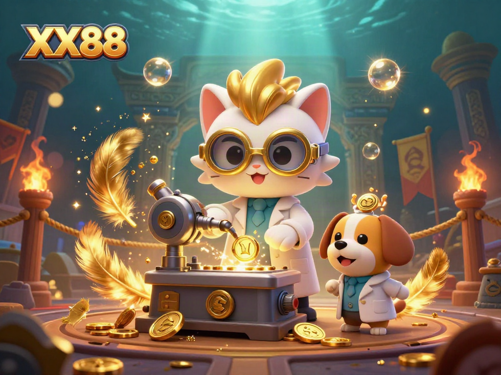 Experience the thrill of XX88 with captivating slots, vibrant gold coins, and exciting gameplay.