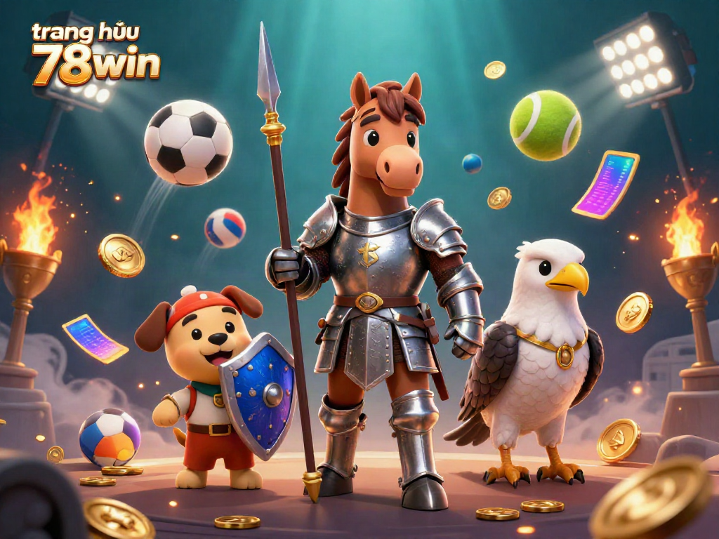 Engage in thrilling bets at trang chủ 78win with vibrant casino characters and dynamic gaming elements.
